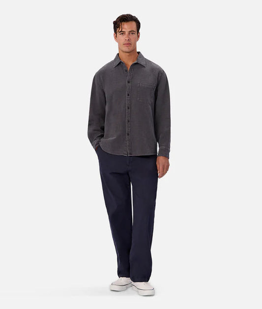 INDUSTRIE - The Lisbon L/S shirt APHALT