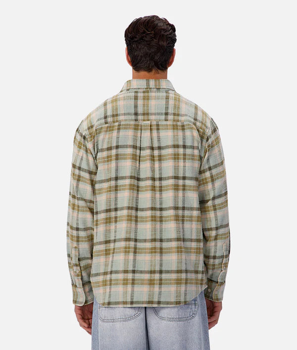 Industrie - The Fortuna L/S SHIRT MINT MULTI