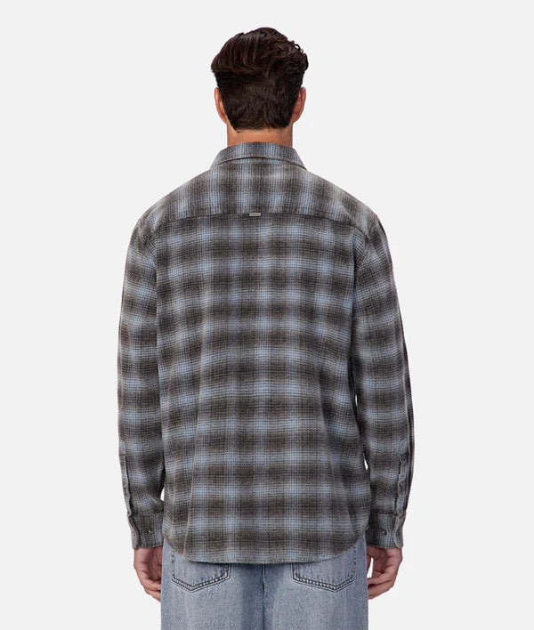 Industrie - The Durango L/S SHIRT CHARBLUCOM