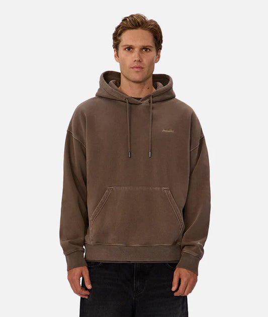 INDUSTRIE - THE NEW DEL SUR WASHED HOOD - MOCHA
