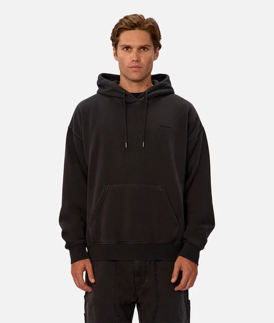 INDUSTRIE  - THE NEW DEL SUR WASHED HOOD  WASHED BLACK