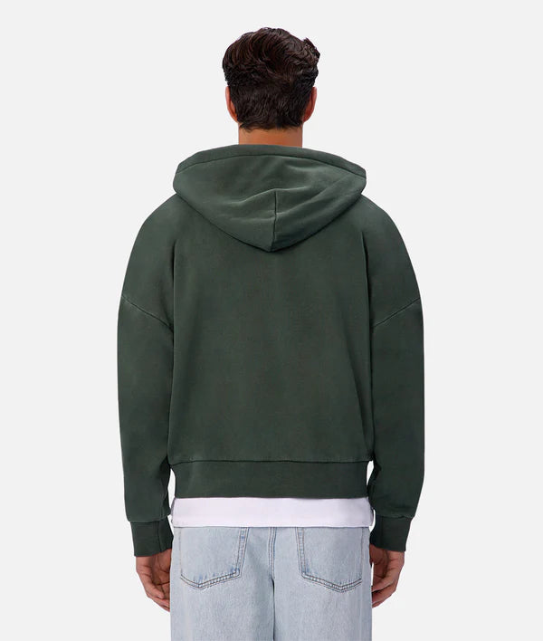 Industrie - The Staten Zip Through Hoodie LAWN