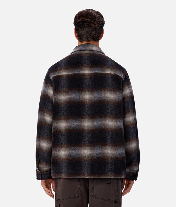 Industrie - The Riverton Check Jacket BLKBROWNCMB