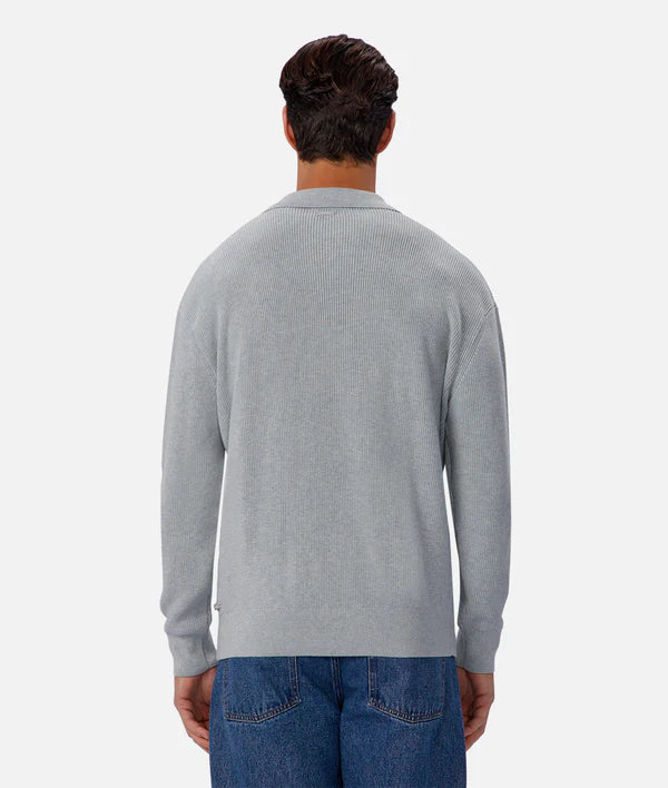Industrie - The New England Zip Neck Knit MINERAL