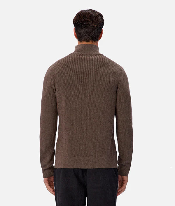 Industrie - The New England Zip Neck WOOD M26