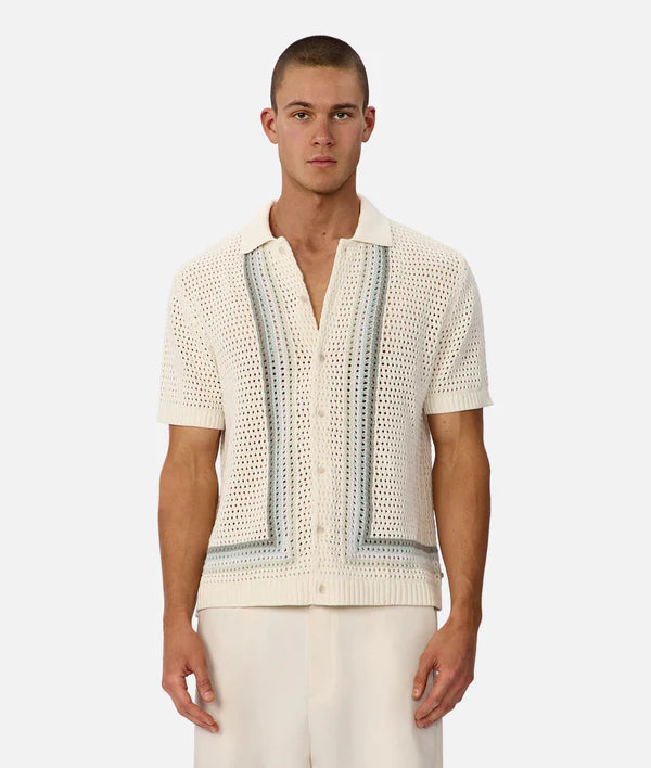 Industrie - The Lauderdale S/S SHIRT CREAM/MULTI