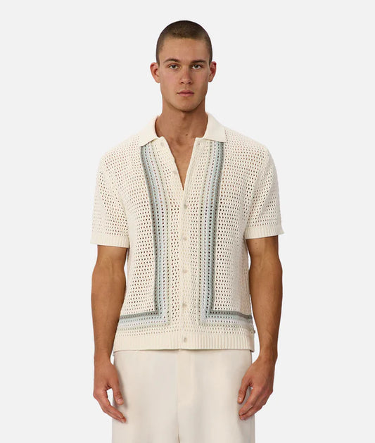 Industrie - The Lauderdale S/S SHIRT CREAM/MULTI