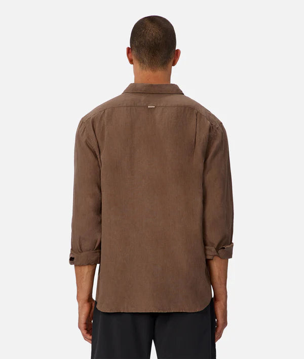 Industrie - The ST MARTINS L/S SHIRT MACCHIATO