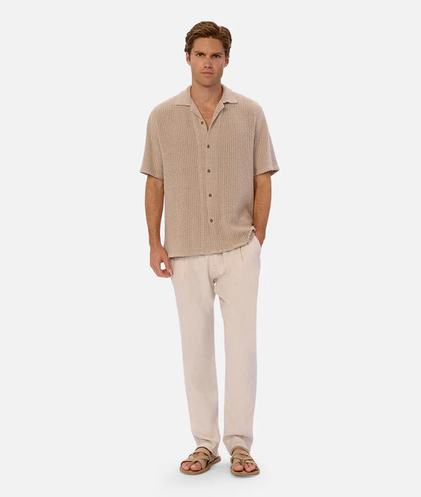 Industrie - The Capri Linen Pant YD WHEAT