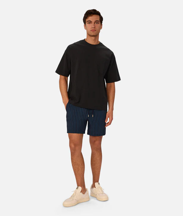 INDUSTRIE - THE BERKELEY SWIM SHORT - MIDNVY/PET