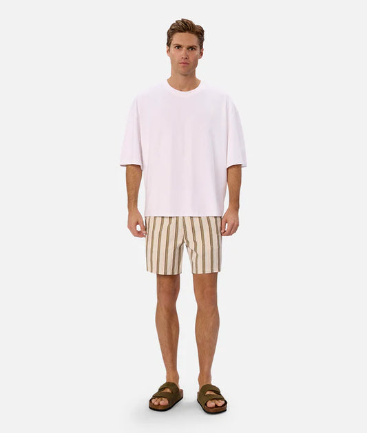 INDUSTRIE - The padre swim short STONE/OLIVE