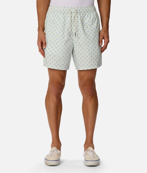 Industrie - The Caletta Swim Short BLUE/VANIL
