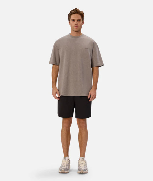 INDUSTRIE - THE NEWPORT TEE - SMOKE M T