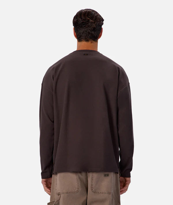 Industrie - The Waffle L/S TEE NEWBROWN26