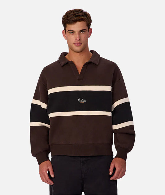 Industrie - The EastbourneTrack Top BROWNCOMB