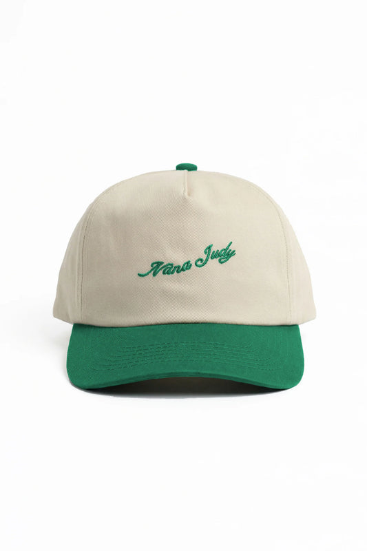 Nana Judy- Signature Contrast Snapback CAP EMERALD GREEN