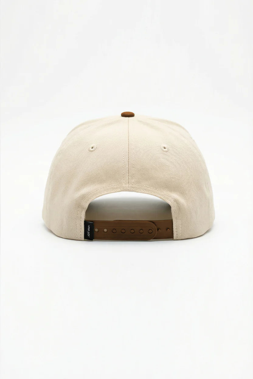Nana Judy - Signature Contrast SNAPBACK CAP CEDAR BROWN BONE