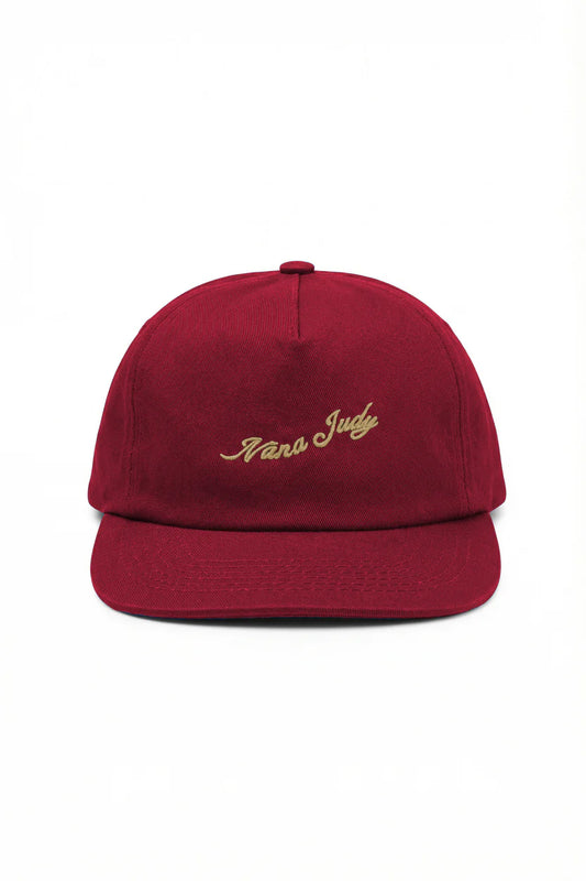 Nana Judy - Signature Colour Block SNAPBACK CAP CHERRY