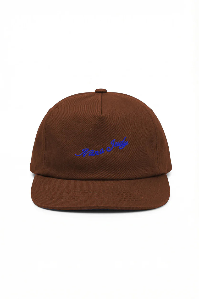 Nana Judy - Signature Colour Block SNAPBACK CAP CEDAR BROWN