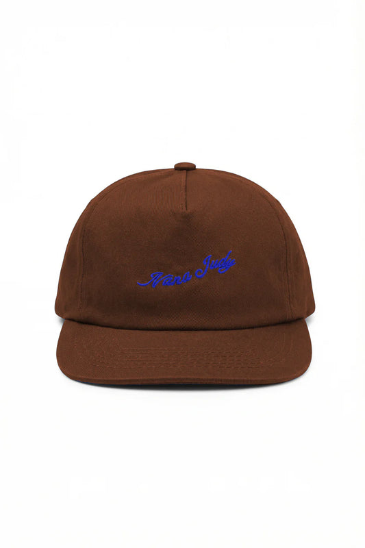 Nana Judy - Signature Colour Block SNAPBACK CAP CEDAR BROWN