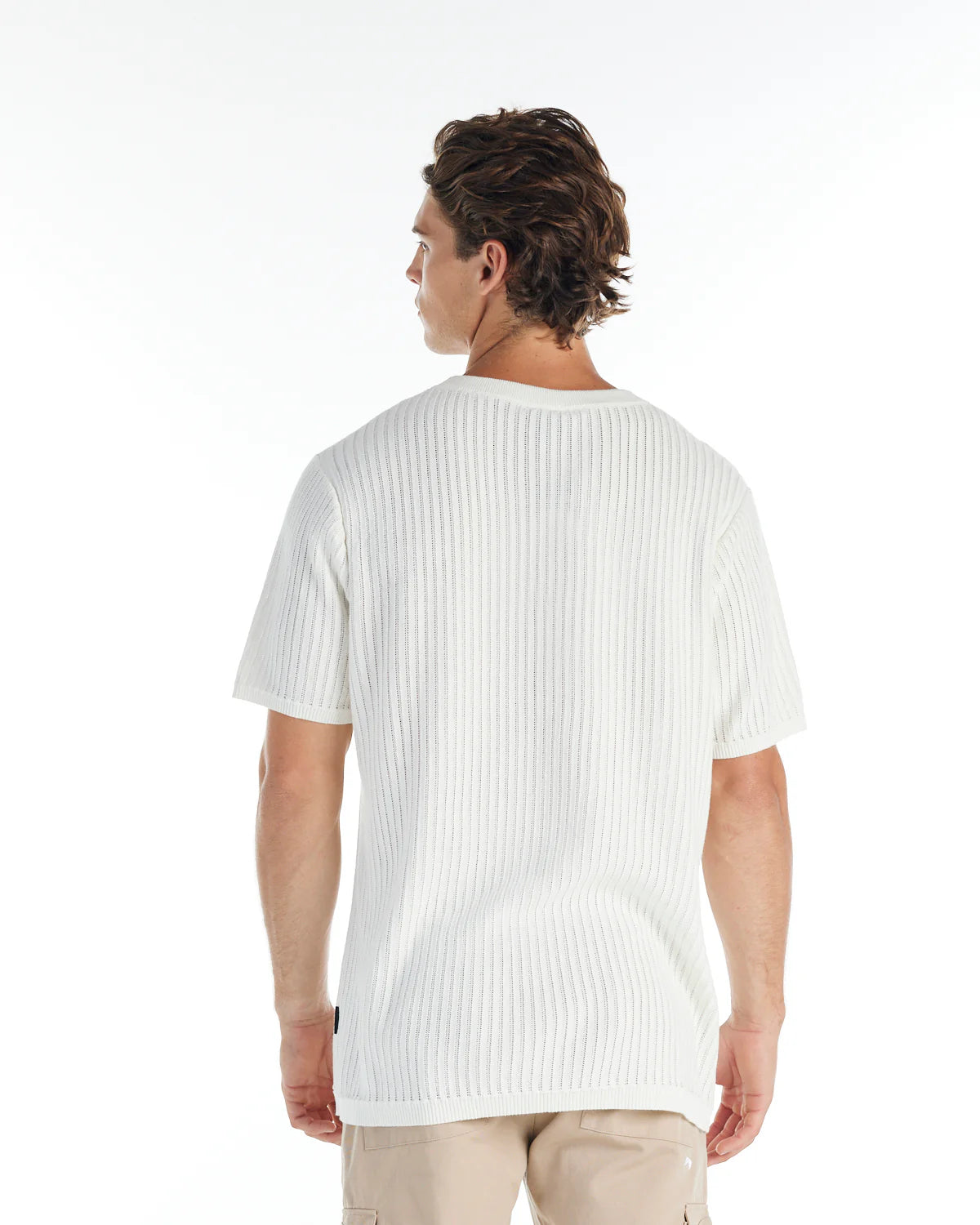 NANA JUDY - Valley Knitted Tee - ANTIQUE WHITE