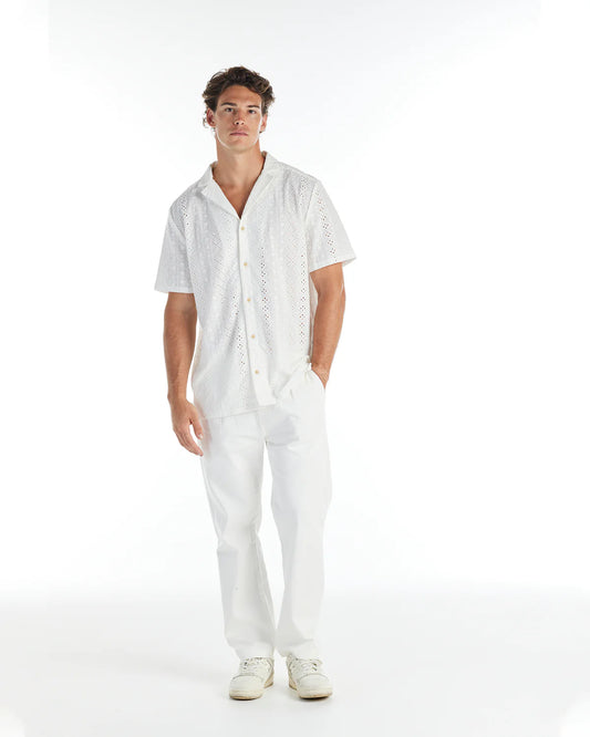 NANA JUDY - Aspen SS Shirt WHITE