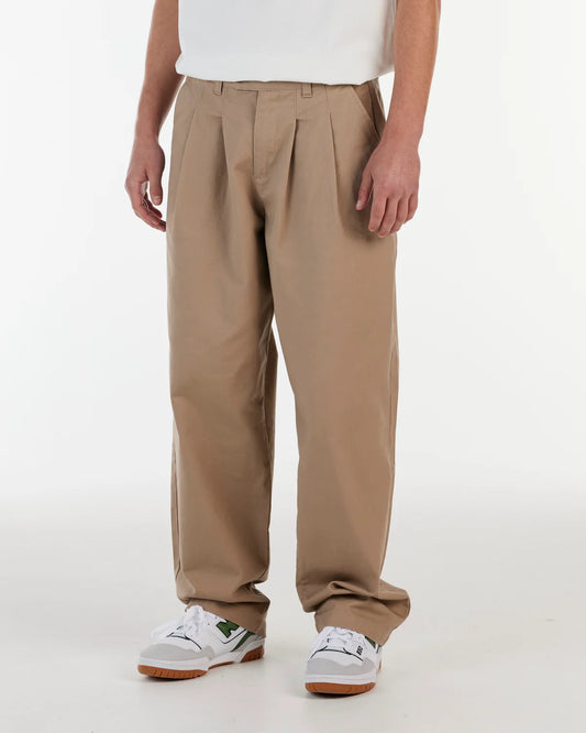 NANA Judy - Avenue Baggy Drill Pant TAN