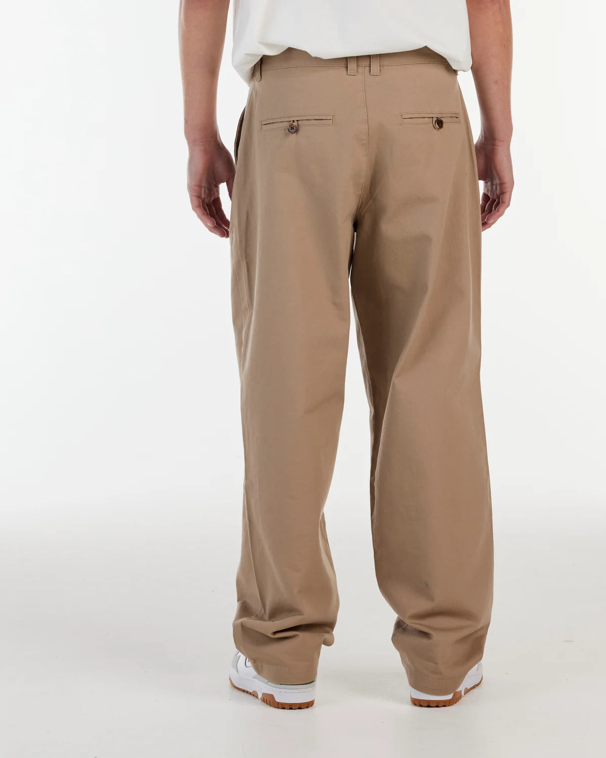 NANA Judy - Avenue Baggy Drill Pant TAN