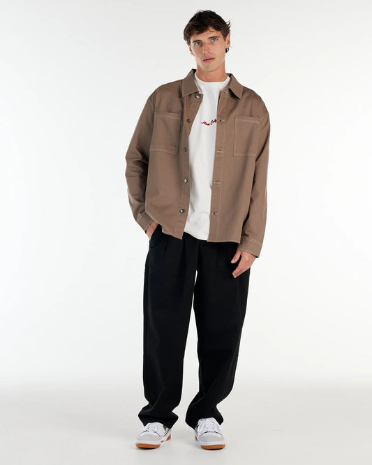 Nana Judy - Arthur Overshirt - BROWN
