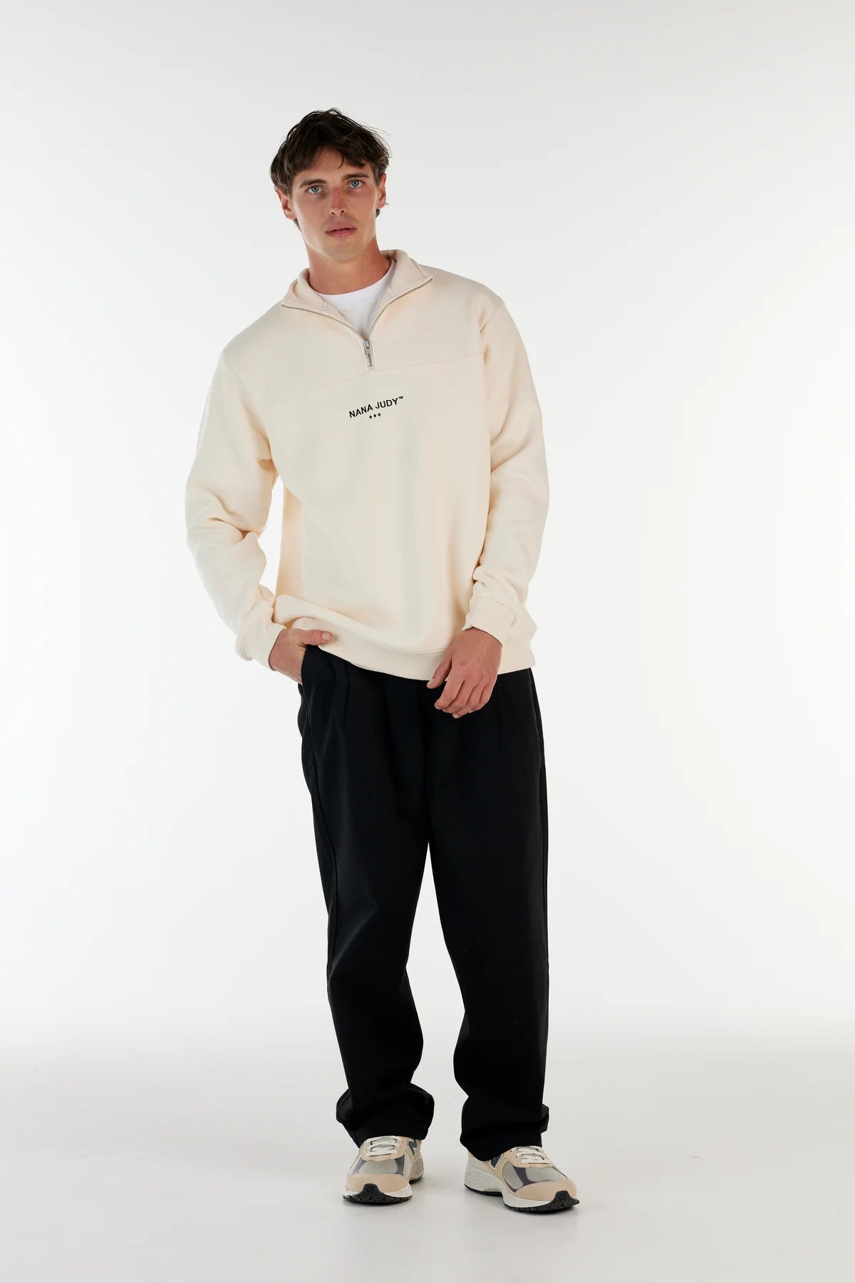 NANA Judy - Arden Quater Zip Natural