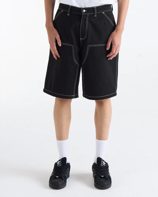 Nana Judy - Atlas Baggy Drill Short BLACK