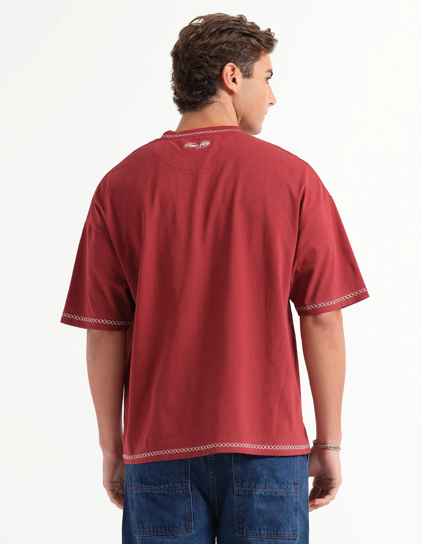 Nana Judy - Felix T-Shirt BURGANDY