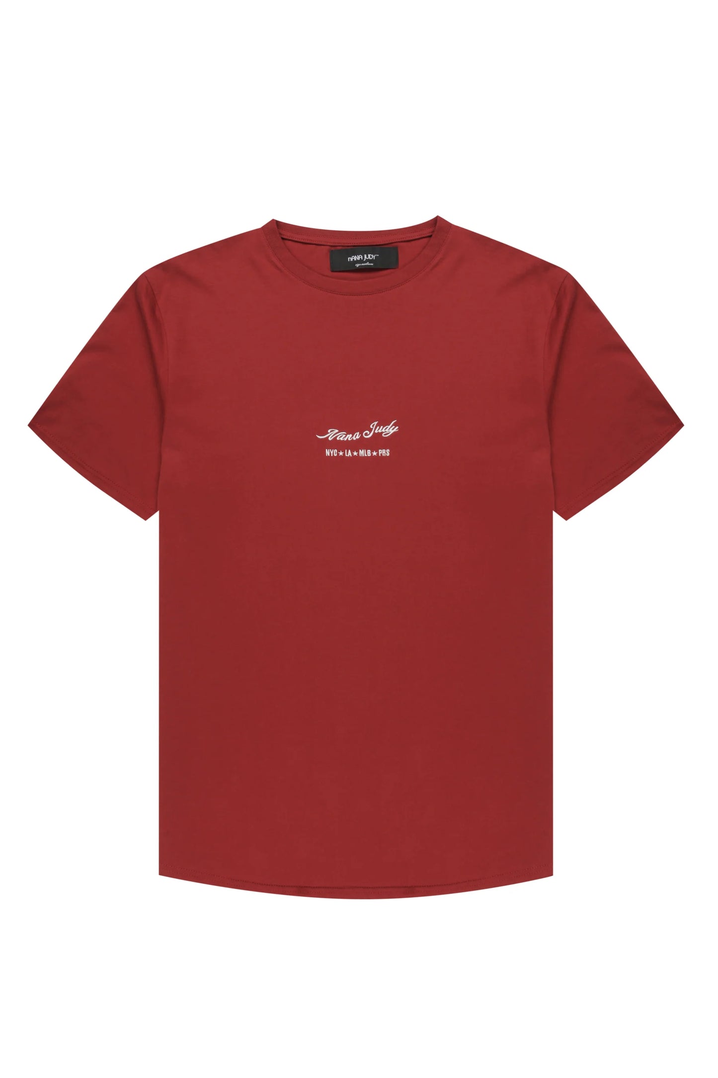 NANA JUDY - SIGNATURE T-SHIRT - BURGUNDY