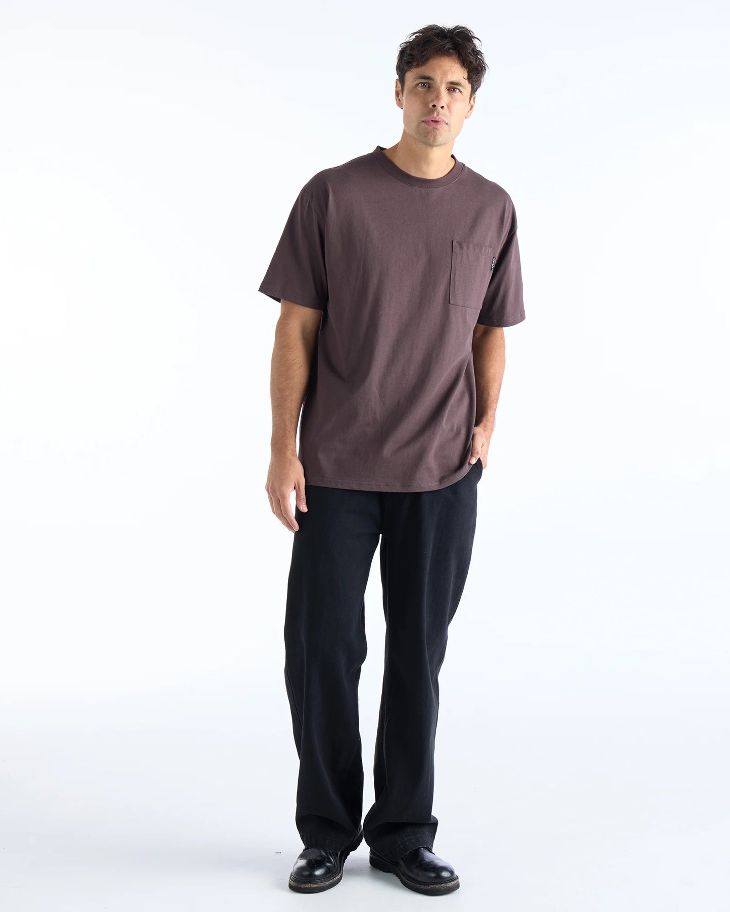 NANA JUDY - ASCOTT TEE - DEEP PLUM