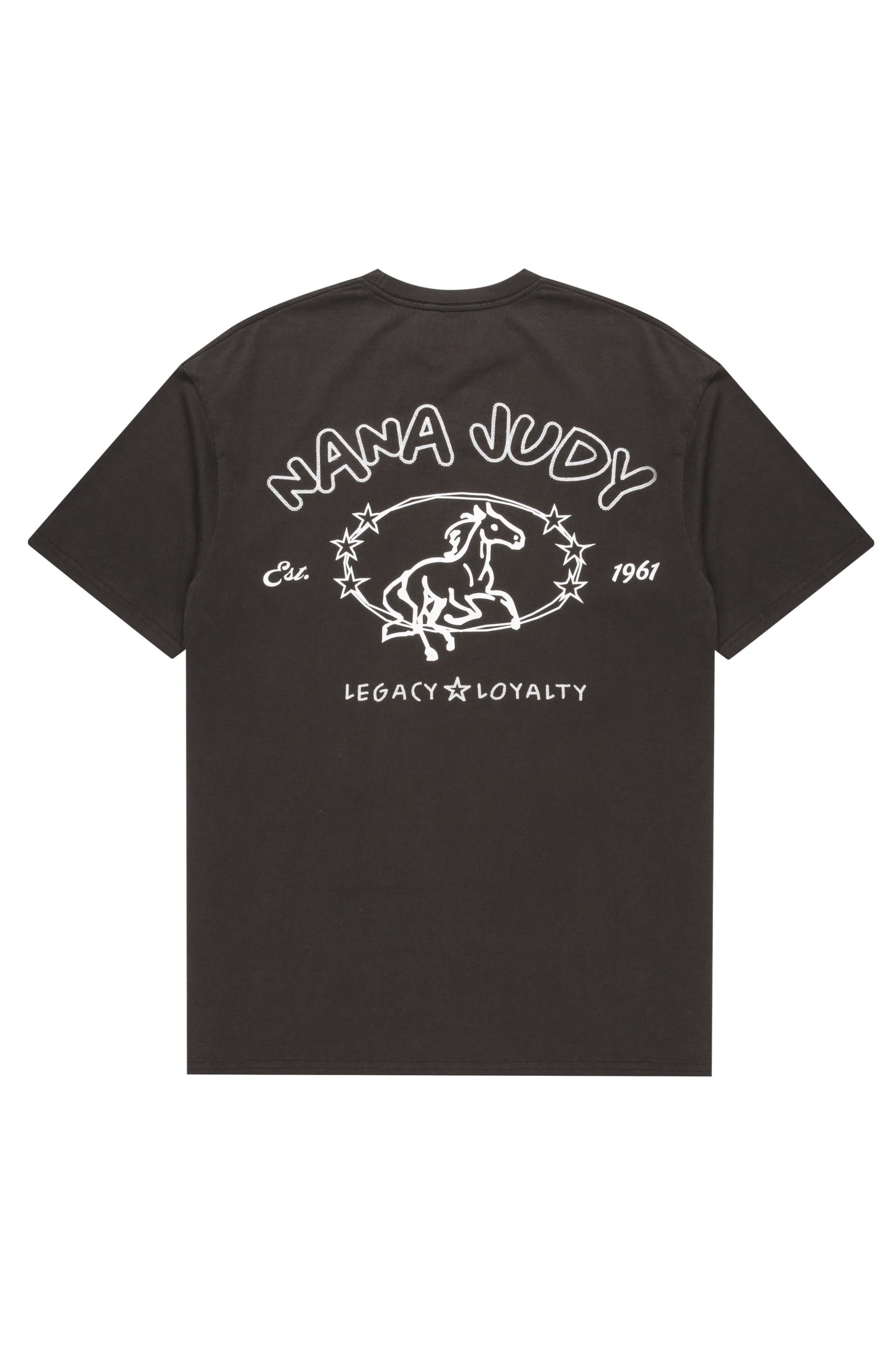 NANA JUDY - CALLI TEE T-SHIRT -ENZYME BLACK