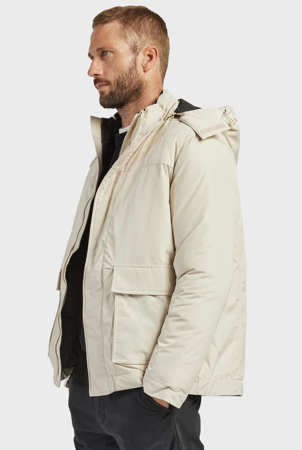 Academy - Oregon Puffer Jacket MACADMIA