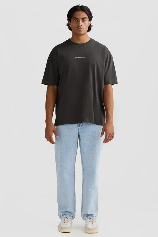 ORTC - Embroidered Logo T-SHIRT CHARCOAL