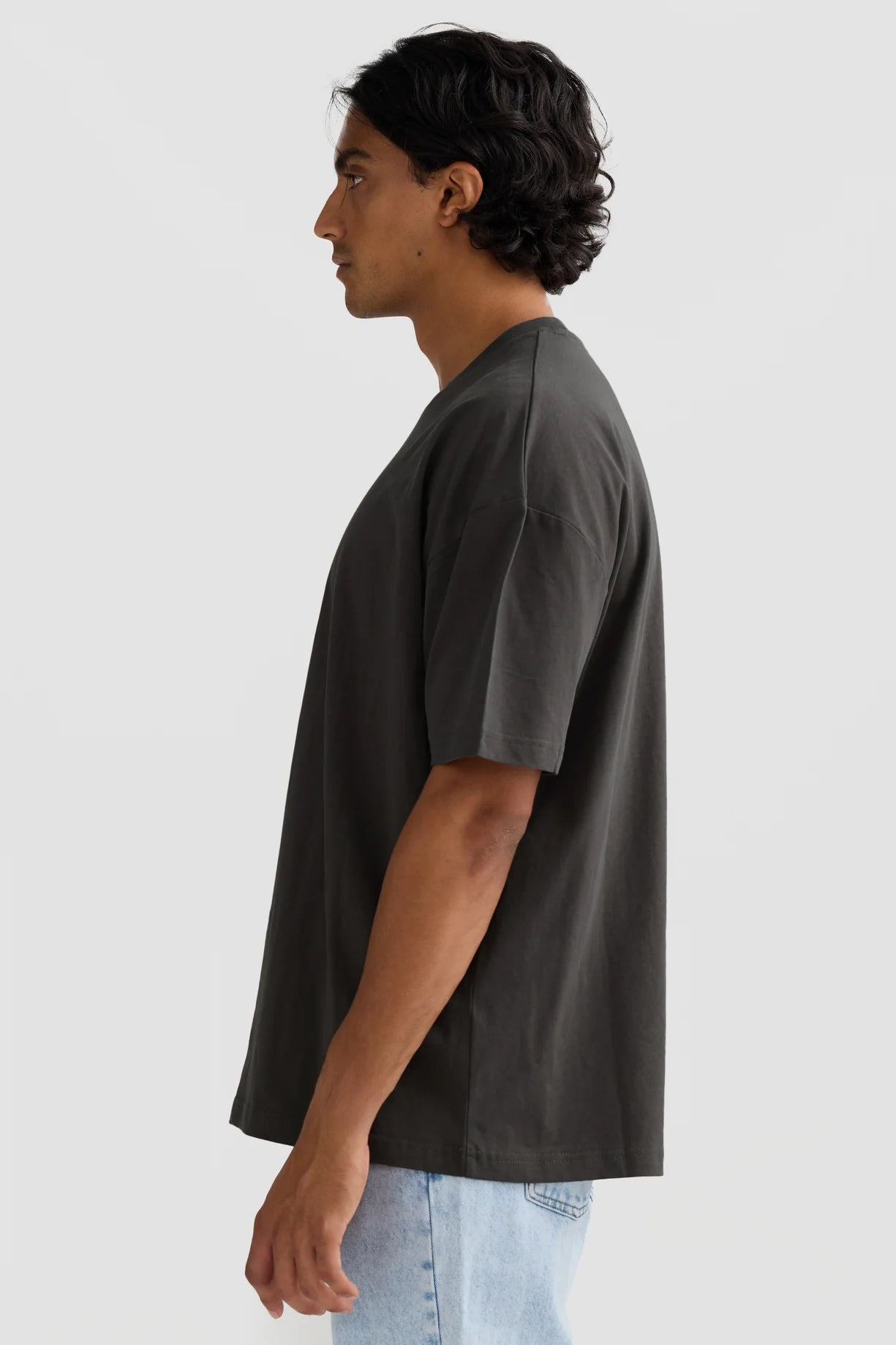 ORTC - Embroidered Logo T-SHIRT CHARCOAL