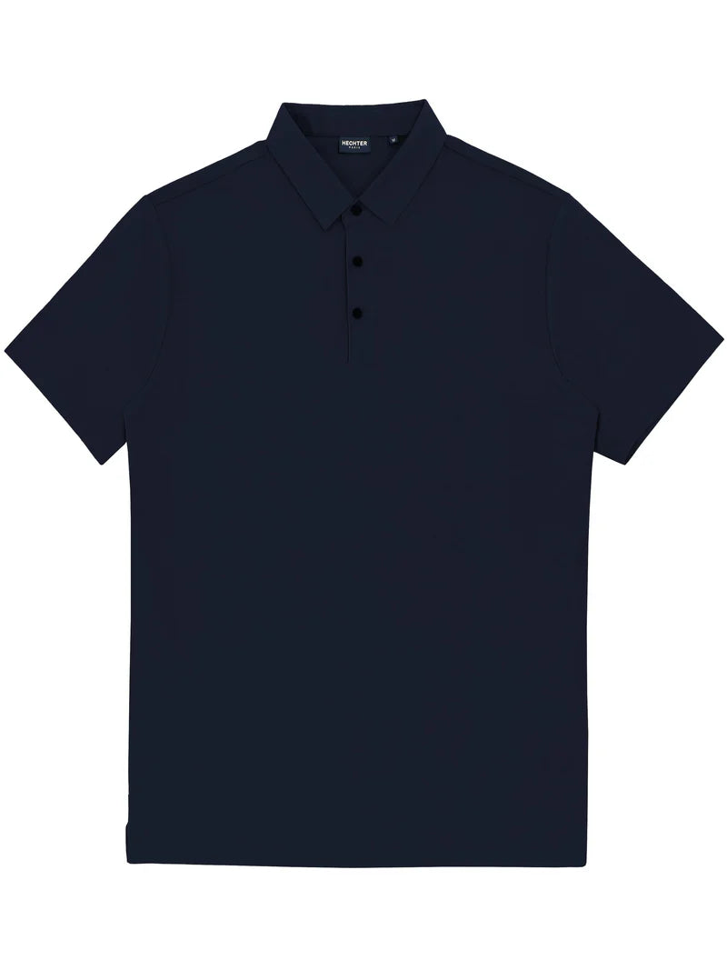 Daniel hechter - stretch fabric polo - NAVY