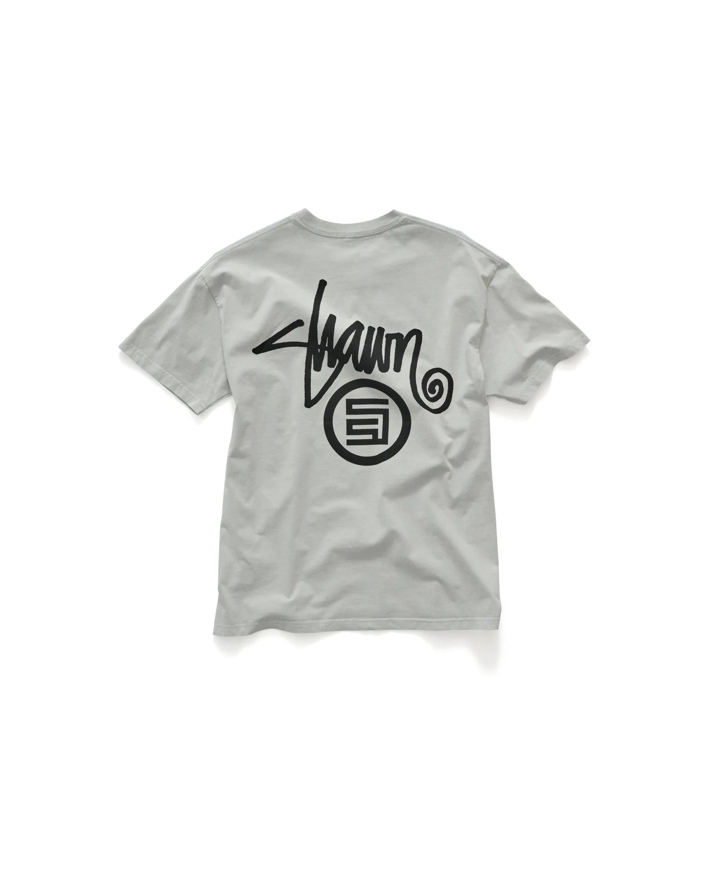 S/DOUBLE - SHAWN DOT TEE WASHED GREY
