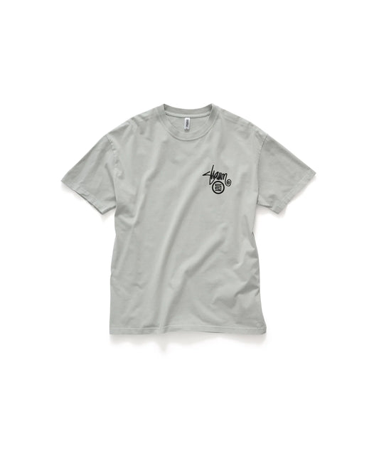 S/DOUBLE - SHAWN DOT TEE WASHED GREY