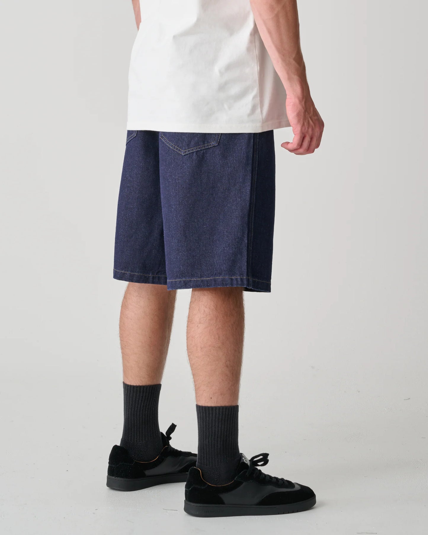S/DOUBLE - DENIM STANDARD SHORT - ONE RINSE
