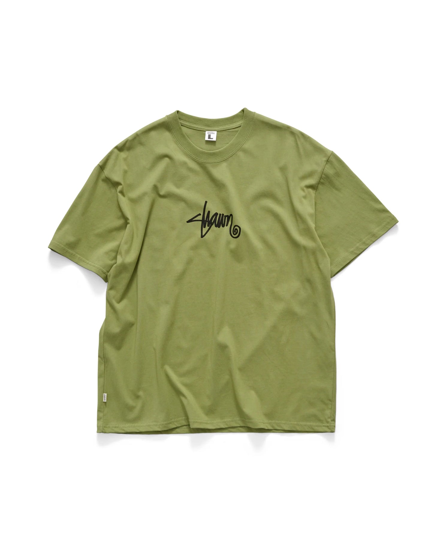 S/DOUBLE - Small Stock SS TEE MILITARY GREEN