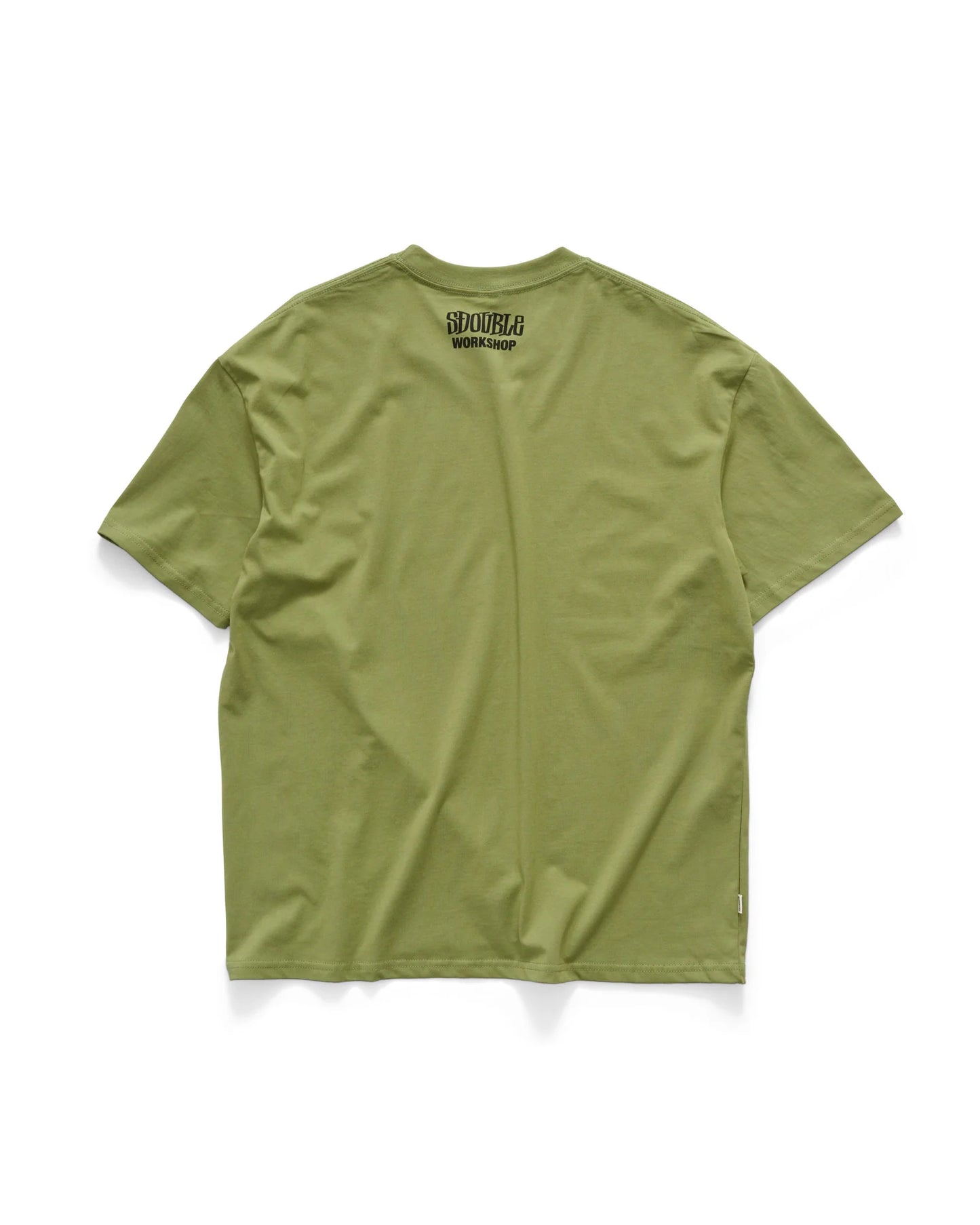 S/DOUBLE - Small Stock SS TEE MILITARY GREEN