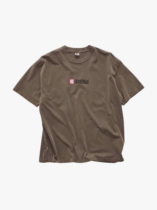 S DOUBLE - S cube mid block ss tee - PIGASH