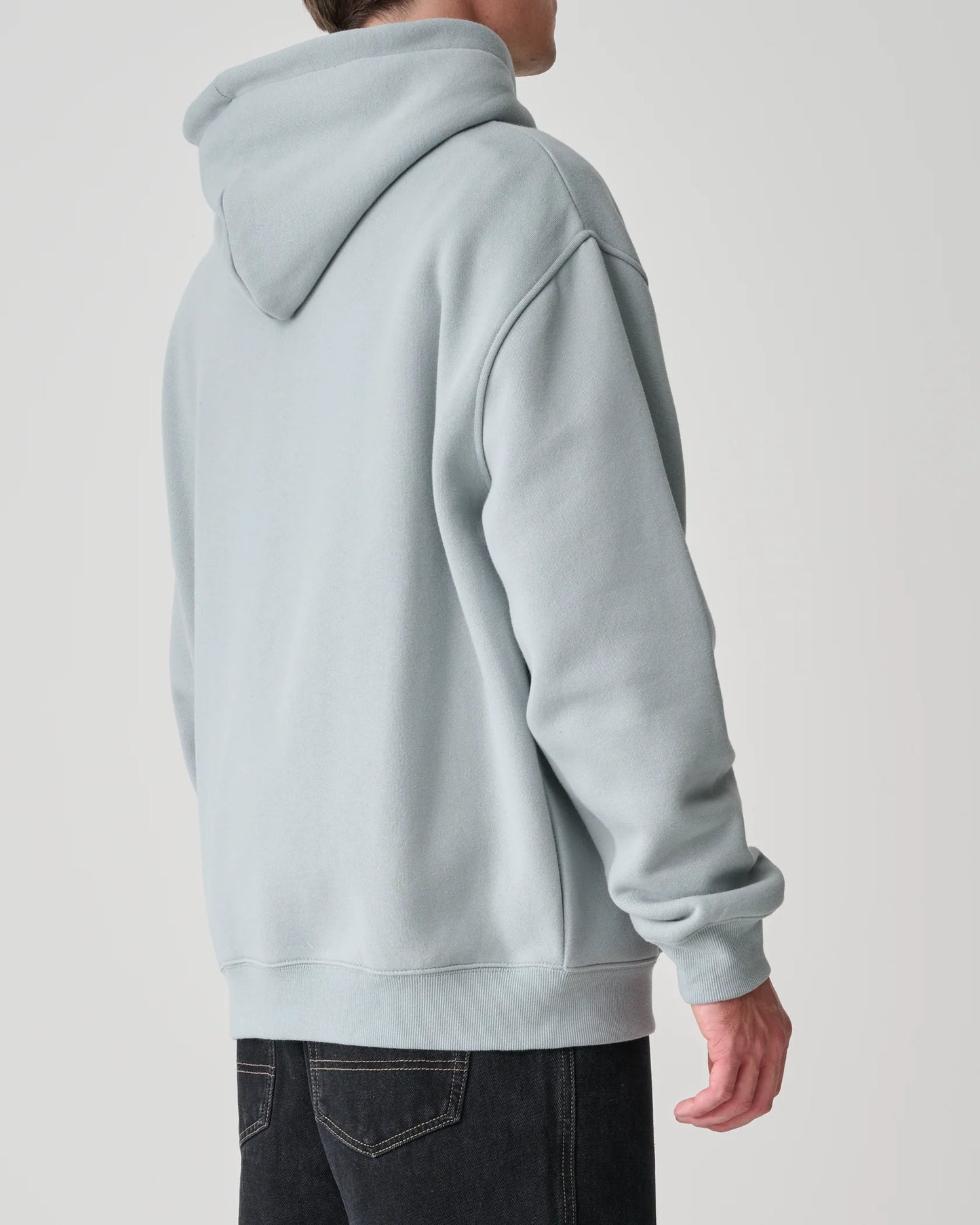 S/DOUBLE - SMALL STOCK HOOD - BLUE GREY