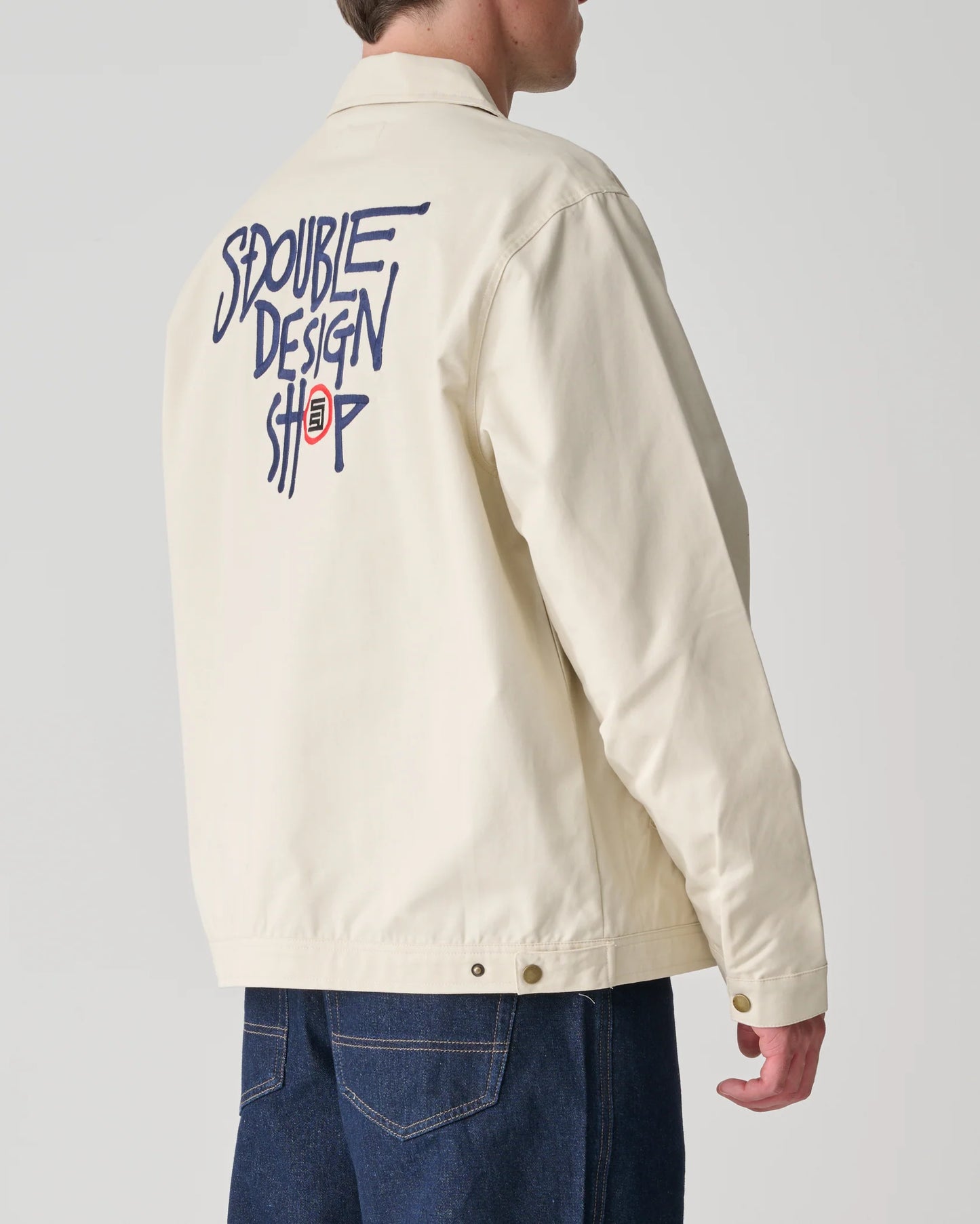S/DOUBLE TWILL JACKET - BONE
