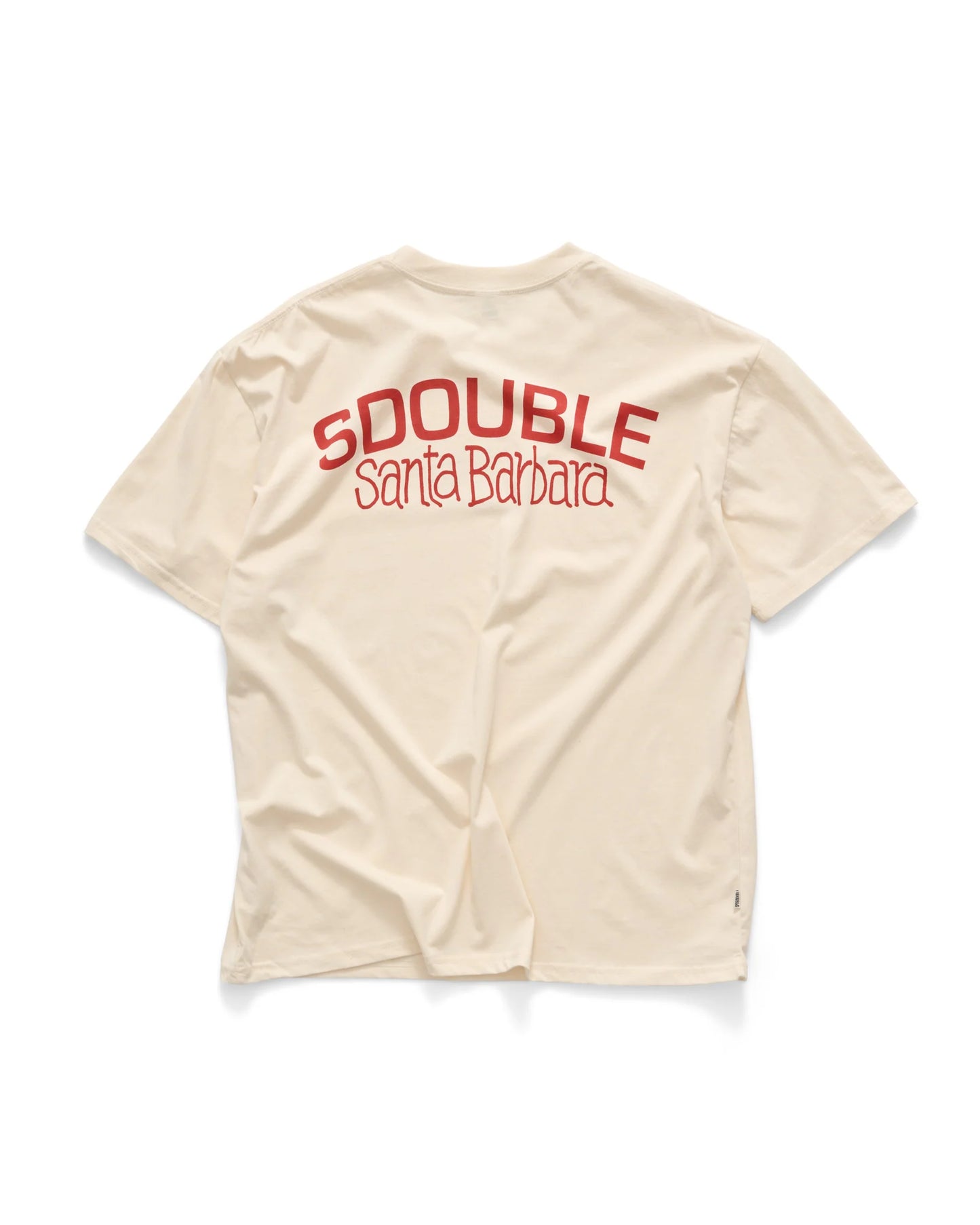 S/DOUBLE - Santa Barbara SS TEE UNBLEACHED