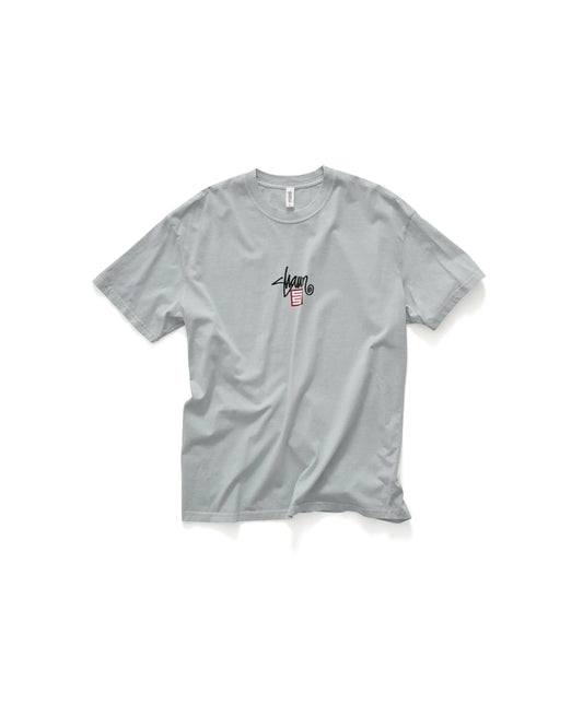 S/DOUBLE - For The Crew TEE WASHED GREY