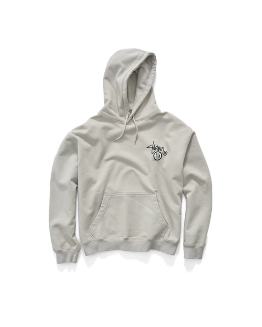 S/DOUBLE - Shawn Dot Hood WASHED GREY